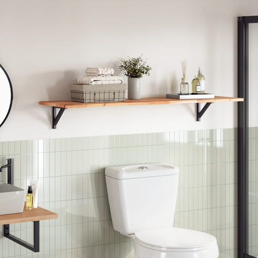 Piano Tavolo Rettangolare 140x40x2 cm Legno Massello di Acacia 4008816