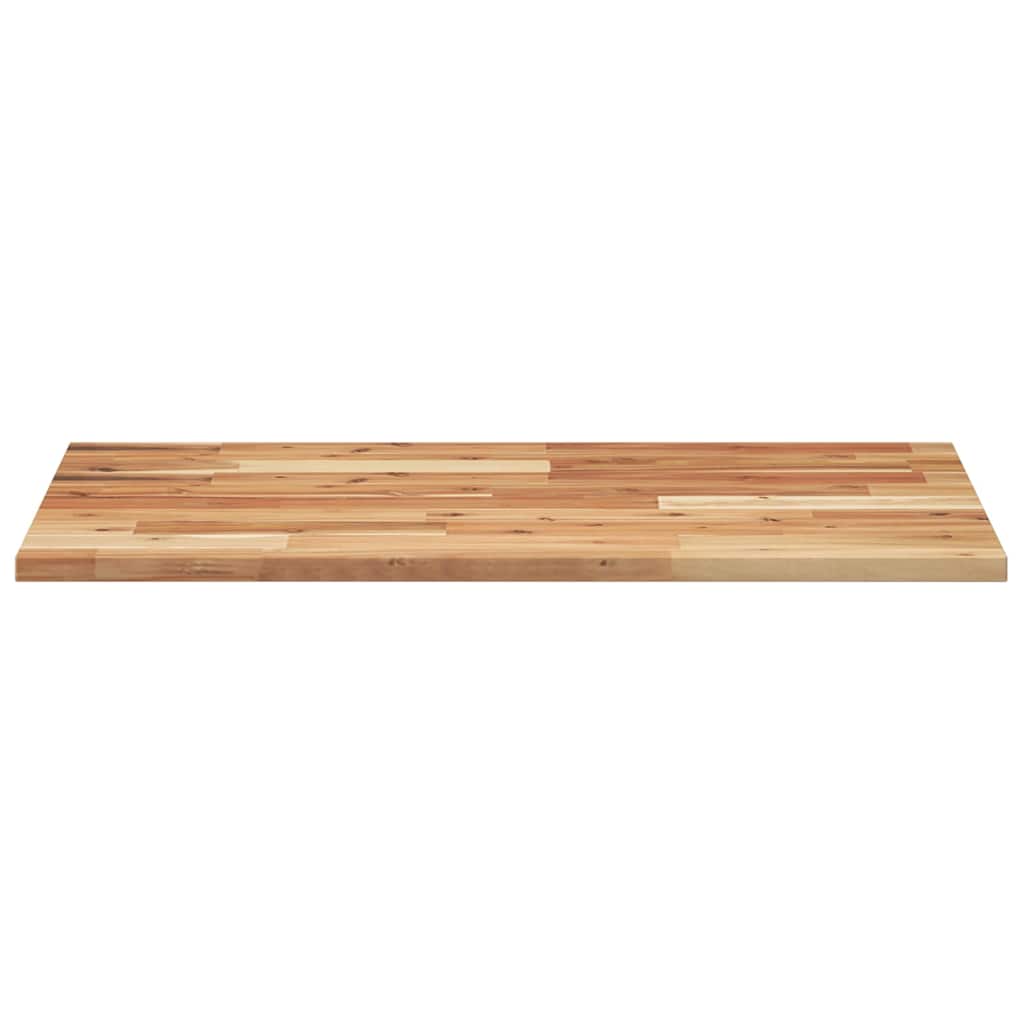 vidaXL Piano Tavolo Rettangolare 100x50x2cm Legno Massello di Acacia