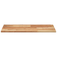 vidaXL Piano Tavolo Rettangolare 100x50x2cm Legno Massello di Acacia