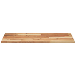 vidaXL Piano Tavolo Rettangolare 100x50x2cm Legno Massello di Acacia