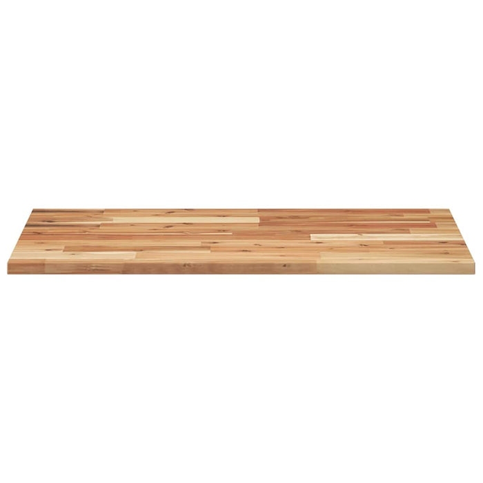 vidaXL Piano Tavolo Rettangolare 100x50x2cm Legno Massello di Acacia