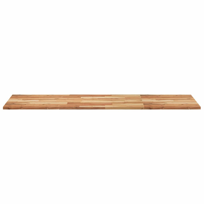 vidaXL Piano Tavolo Rettangolare 140x60x2cm Legno Massello di Acacia