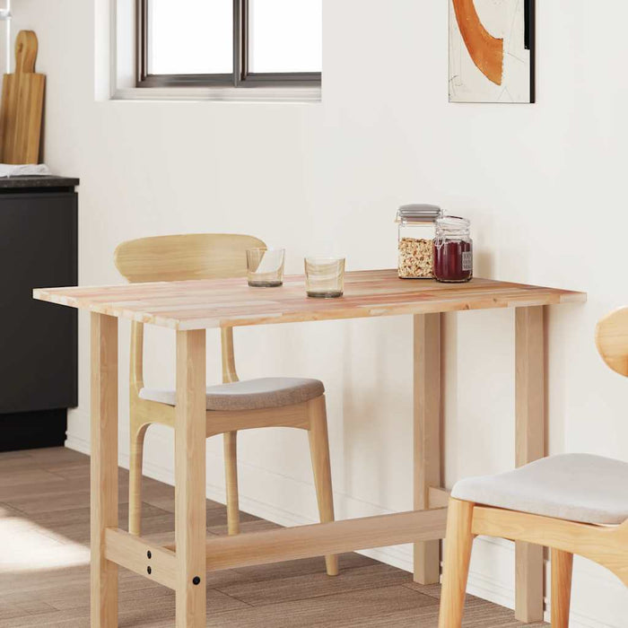 vidaXL Piano Tavolo Rettangolare 100x70x2cm Legno Massello di Acacia