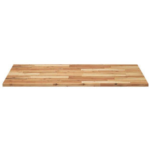 vidaXL Piano Tavolo Rettangolare 100x70x2cm Legno Massello di Acacia