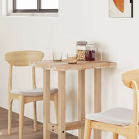 Piano Tavolo Rettangolare 60x50x4cm in Legno Massello di Acacia 4008852