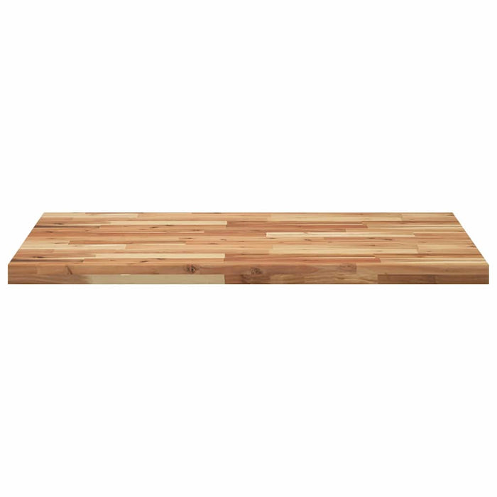 vidaXL Piano Tavolo Rettangolare 80x70x4 cm Legno Massello di Acacia