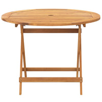 Set Pranzo da Giardino 5pz Grigio Polyrattan e Legno Massello 3281815