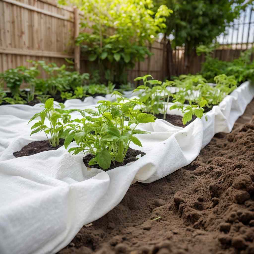 Membrana Geotessile Bianca 1x10 m in Fibra di Poliestere 4009851