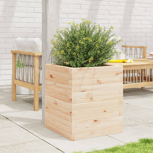 vidaXL Fioriera da Giardino 40x40x46 cm in Legno Massello di Pino