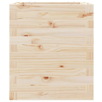 vidaXL Fioriera da Giardino 40x40x46 cm in Legno Massello di Pino
