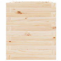 vidaXL Fioriera da Giardino 40x40x46 cm in Legno Massello di Pino
