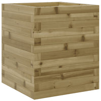 vidaXL Fioriera da Giardino 40x40x46 cm in Legno di Pino Impregnato