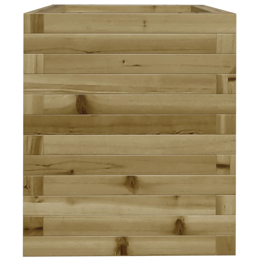 vidaXL Fioriera da Giardino 40x40x46 cm in Legno di Pino Impregnato