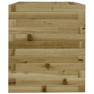 vidaXL Fioriera da Giardino 40x40x46 cm in Legno di Pino Impregnato