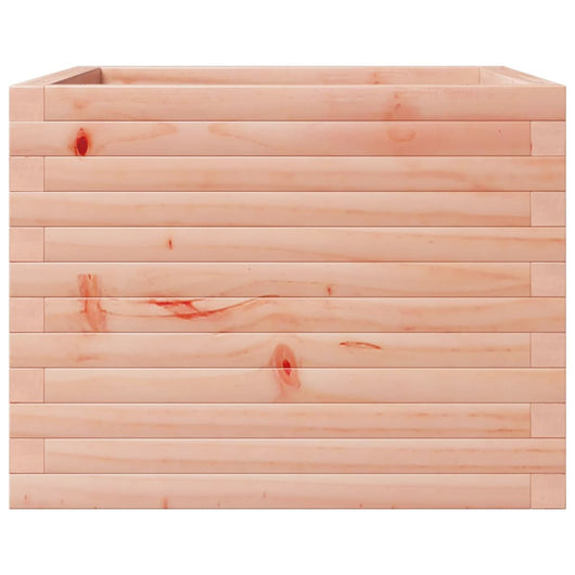 Vassoio per fioriera aiuola rialzata piante fiori terrazza giardino 60 x 60 x 46 cm legno massello di abete Douglas marrone 02_0037714