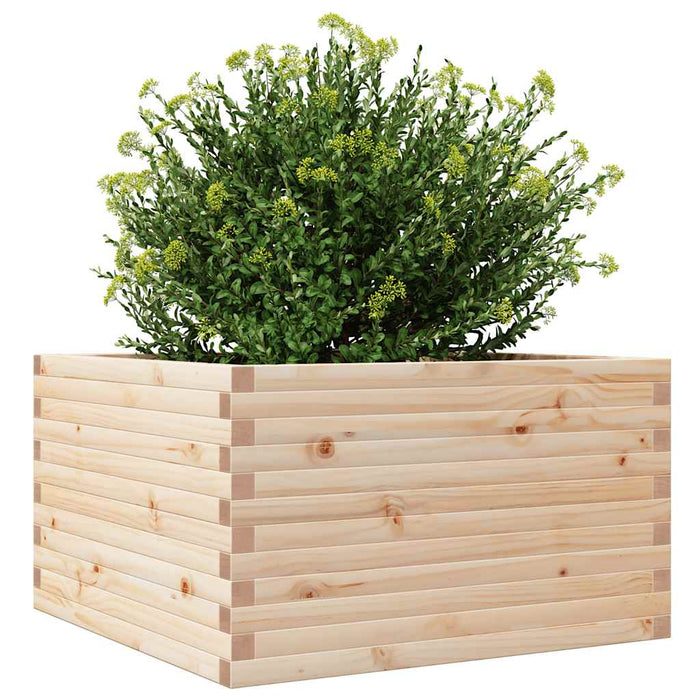 Fioriera da Giardino 80x80x46 cm in Legno Massello di Pino 3282419