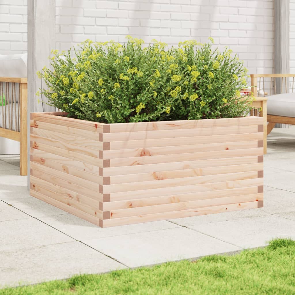 Fioriera da Giardino 90x90x46 cm in Legno Massello di Pino 3282424