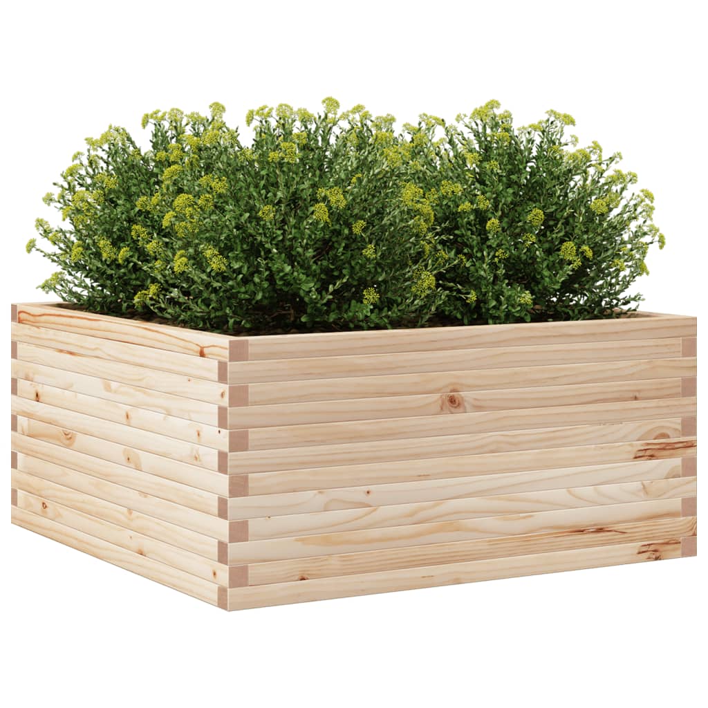 Fioriera da Giardino 100x100x46 cm in Legno Massello di Pino 3282429