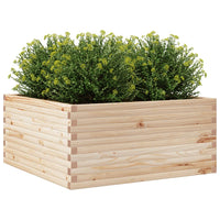 Fioriera da Giardino 100x100x46 cm in Legno Massello di Pino 3282429