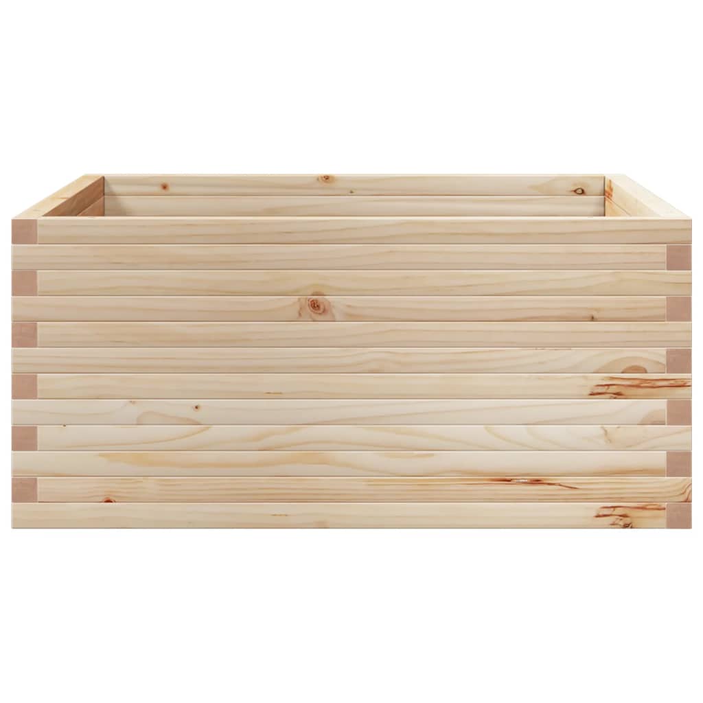 Fioriera da Giardino 100x100x46 cm in Legno Massello di Pino 3282429