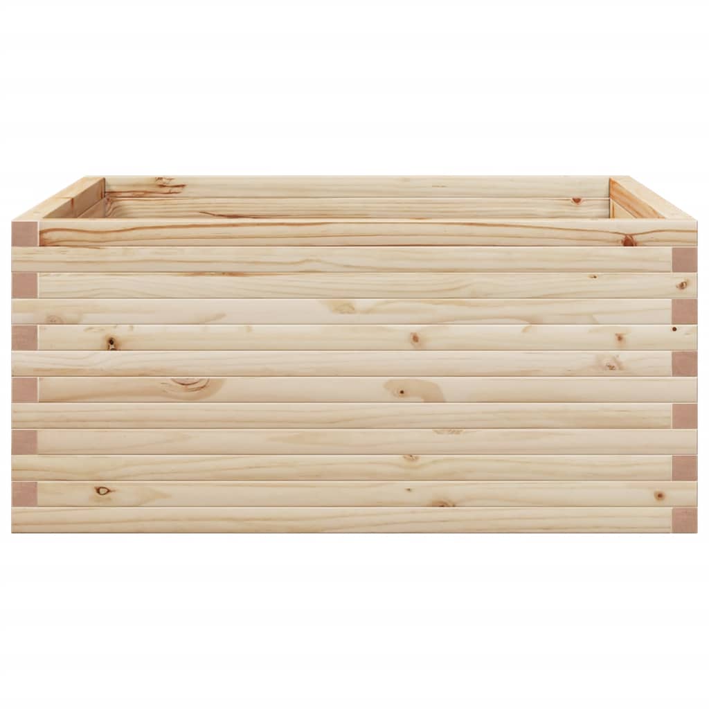 Fioriera da Giardino 100x100x46 cm in Legno Massello di Pino 3282429