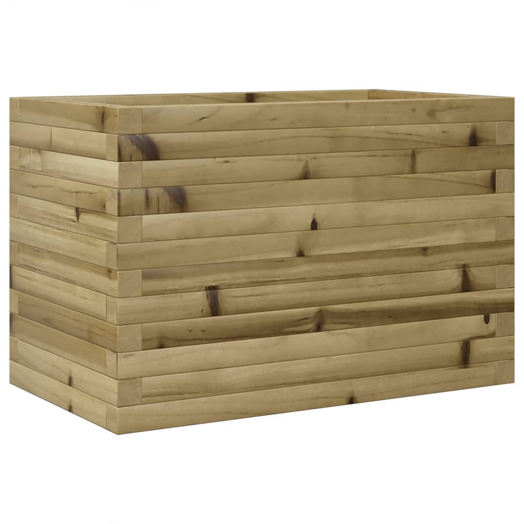 Fioriera da Giardino 70x40x46 cm in Legno di Pino Impregnato 3282443