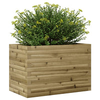 Fioriera da Giardino 70x40x46 cm in Legno di Pino Impregnato 3282443