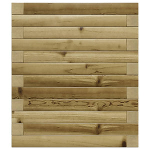 Vassoio per fioriera aiuola rialzata piante fiori terrazza giardino 90 x 40 x 46 cm legno di pino impregnato marrone 02_0037979
