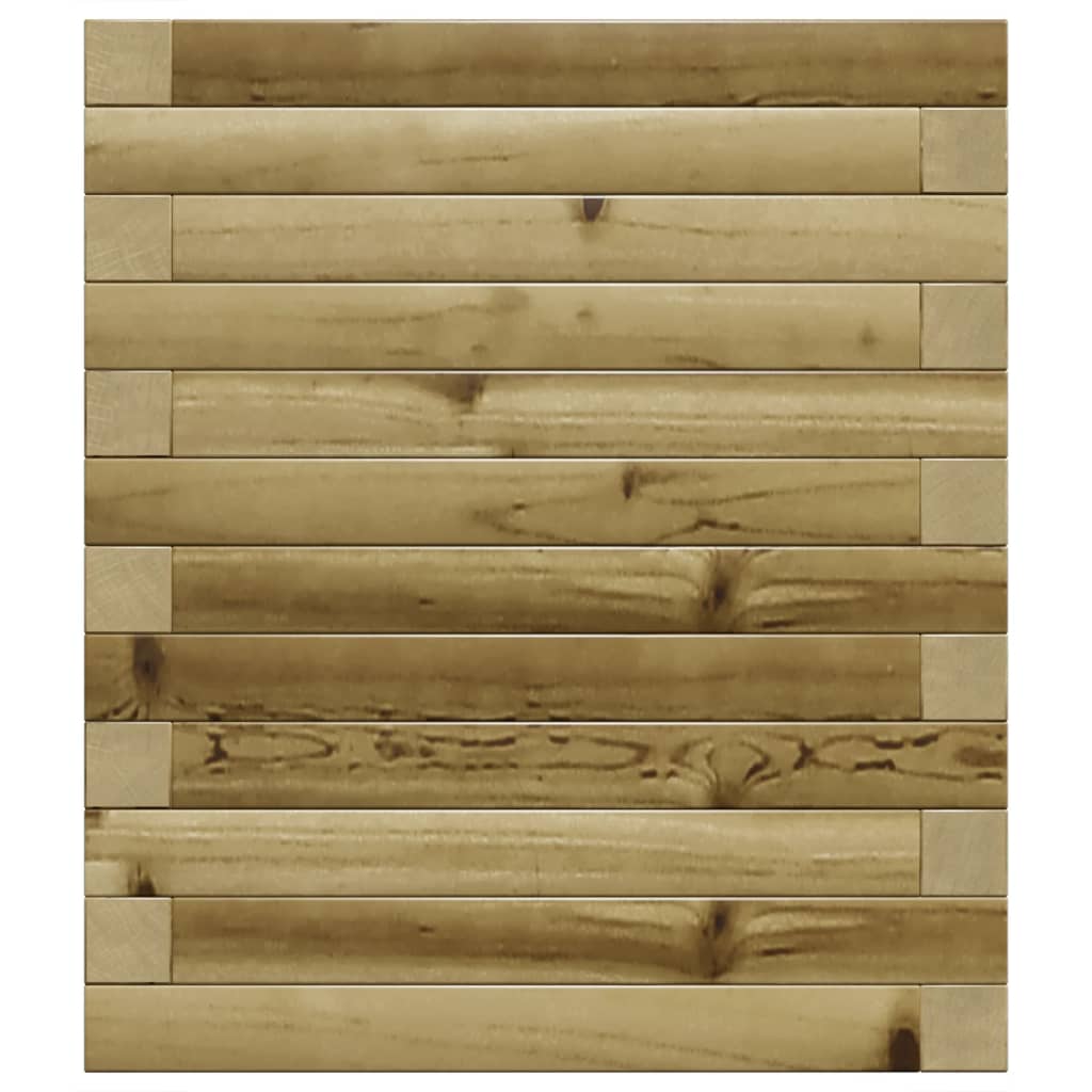vidaXL Fioriera da Giardino 90x40x46 cm in Legno di Pino Impregnato