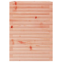 Vassoio per fioriera aiuola rialzata piante fiori terrazza giardino 50 x 50 x 68,5 cm legno massello di abete Douglas marrone 02_0037671