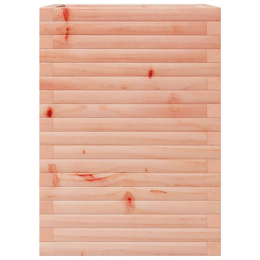 Vassoio per fioriera aiuola rialzata piante fiori terrazza giardino 50 x 50 x 68,5 cm legno massello di abete Douglas marrone 02_0037671