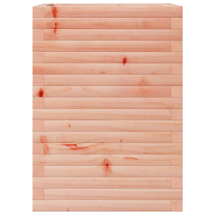 Vassoio per fioriera aiuola rialzata piante fiori terrazza giardino 50 x 50 x 68,5 cm legno massello di abete Douglas marrone 02_0037671