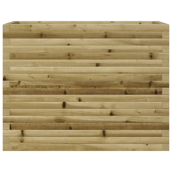 Vassoio per fioriera aiuola rialzata piante fiori terrazza giardino 90 x 40 x 68,5 cm legno di pino impregnato marrone 02_0037990