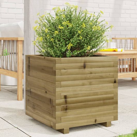Fioriera da Giardino 50x50x49,5 cm in Legno di Pino Impregnato 3282518