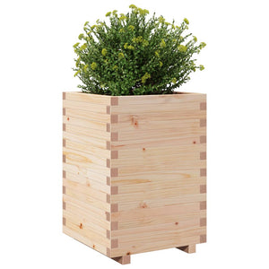 Fioriera da Giardino 50x50x72,5 cm in Legno Massello di Pino 3282574