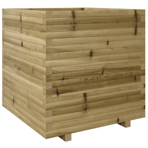 Fioriera da Giardino 70x70x72,5 cm in Legno di Pino Impregnato