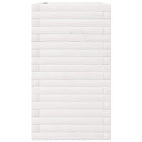 Vassoio per fioriera aiuola rialzata piante fiori terrazza giardino 90 x 40 x 72,5 cm legno di pino massiccio bianco 02_0037999