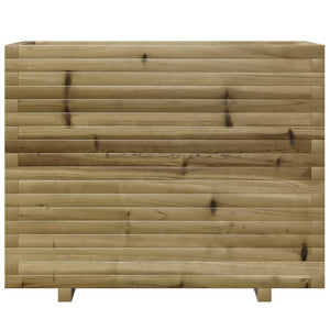 Vassoio per fioriera aiuola rialzata piante fiori terrazza giardino 90 x 40 x 72,5 cm legno di pino impregnato marrone 02_0037997