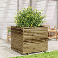 Fioriera da Giardino 80x80x72 cm in Legno di Pino Impregnato 3282628