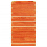 Vassoio per fioriera aiuola rialzata piante fiori terrazza giardino cera 90 x 40 x 72 cm legno di pino massiccio marrone 02_0038514