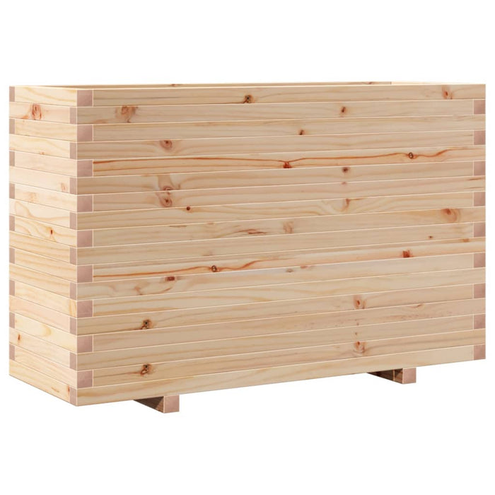 Fioriera da Giardino 110x40x72 cm Legno Massello di Pino 3282639
