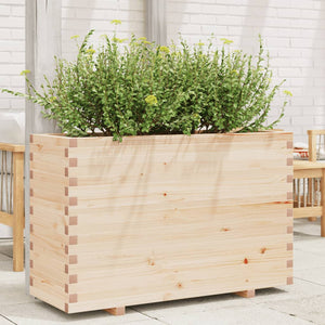 Fioriera da Giardino 110x40x72 cm Legno Massello di Pino 3282639