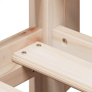 Letto a Castello senza Materasso 90x200cm Massello Pino 3282039