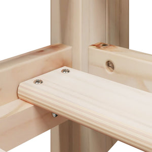 vidaXL Letto a Castello senza Materasso 90x190 cm Legno di Pino