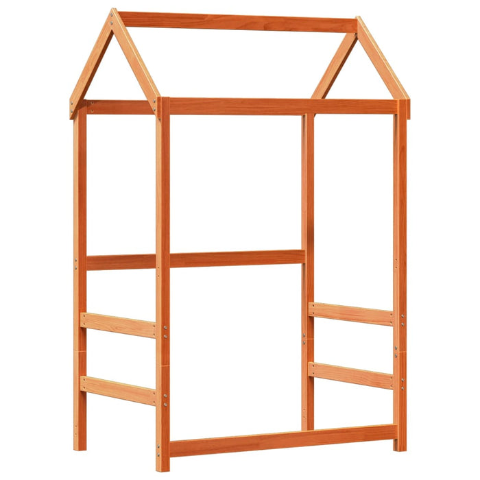 Giroletto con Panca e Tetto Cera 100x200 cm in Legno di Pino 3282173