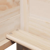 Dormeuse con Tetto 80x200 cm in Legno Massello di Pino 3282254