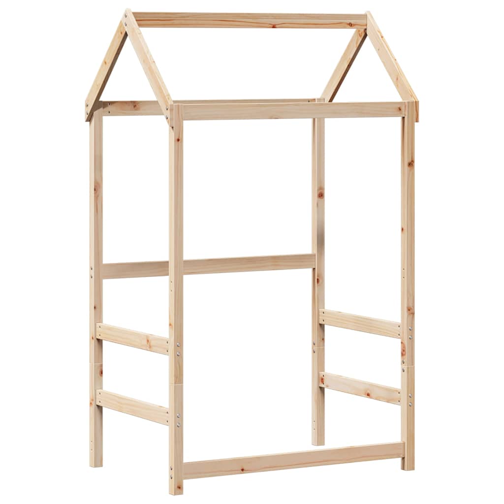Dormeuse con Tetto 80x200 cm in Legno Massello di Pino 3282264