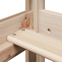 Dormeuse con Tetto 90x190 cm in Legno Massello di Pino