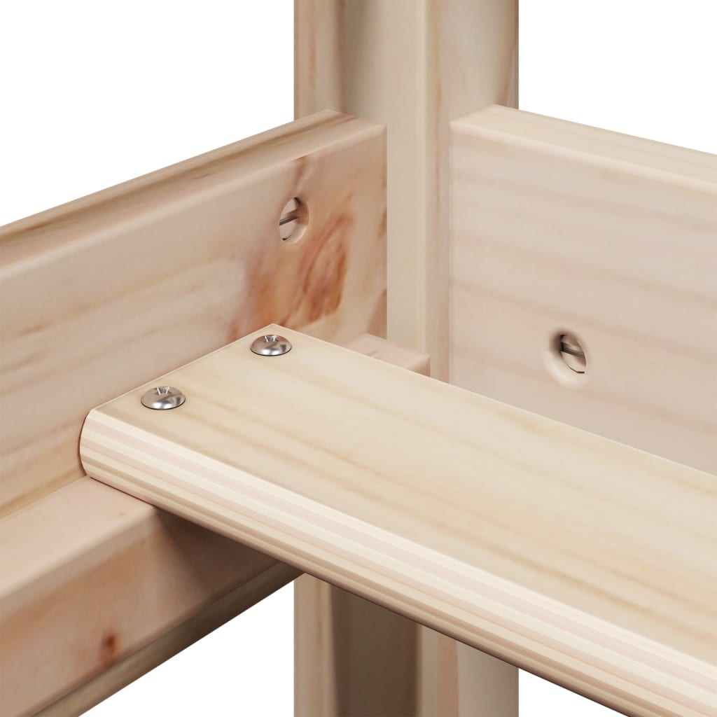 Dormeuse con Tetto 90x190 cm in Legno Massello di Pino 3282316