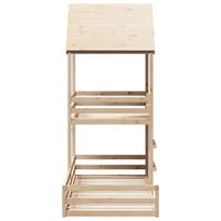 Letto a Castello senza Materasso 90x200cm Massello Pino 3282390